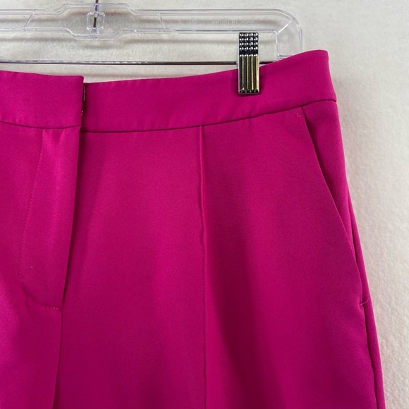 Milly Paige Button Cropped Flare Pants Size 8 - Picture 4 of 8